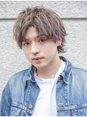 小久保style☆マニッシュショートタイトストレートペールピンク