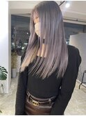 透け感スッケスケ！ホワイトアッシュカラー_white lavender ash_