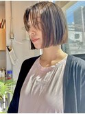 切りっぱなしボブワンレングスボブ20代30代40代