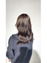 へアメイクワンプラス 四日市(HAIR MAKE ONEplus) 透明感ナチュラルブラウンカラー10代20代髪質改善