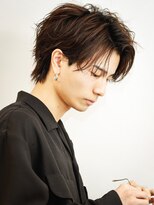 リップス 池袋(LIPPS)&nbsp;韓国風ナチュラルツイスパミディアムセンターパートコンマウルフ