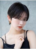 前髪ありアッシュショート20代30代40代【AIN.表参道】小田恭平