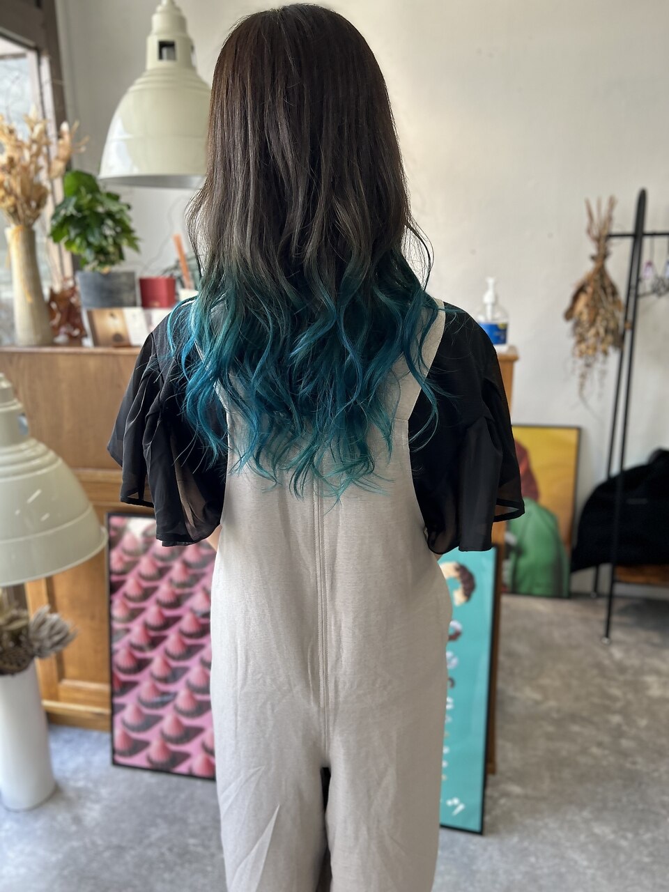 グラデーションカラー×ターコイズブルー！：L189290977｜ムニ(MUNI)の