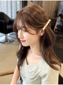 ☆ワンホンくびれヘア バレッタアレンジお顔まわり学割U24☆