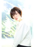 【Aere池袋】大人キレイなショートボブ×サファリベージュ☆小林