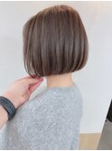 @sei___sandインナーカラー/ボブ/切りっぱなし/鹿児島中央駅