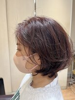 バサ 久米川店(BASSA)&nbsp;大人ふんわりボブ/質感再生カラー