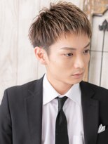 モッズヘア メン 南越谷南口店(mod's hair men) 外国人風メッシュカラーのツーブロックショートP南越谷