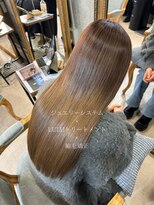 アンフィシュピトロワ(AnFye spi tlow) 髪質改善縮毛矯正で艶髪に変身♪