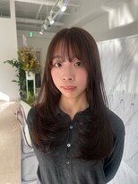 アンダーバーホワイトモデ 河内長野(_WHITE mode) ハイライトカラーミルクティーベージュレイヤーカット
