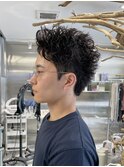 スパイキーショート/短髪パーマ/ピンパーマ【丸山武志】