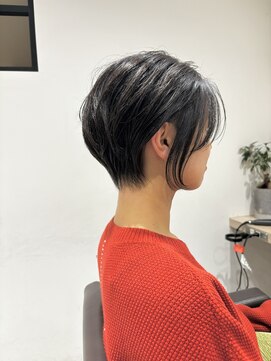 トマト(TOMTO) 【RYOHEI】マッシュショート_黒髪スタイル_フェザーショート