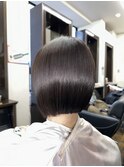 ドクタートリートメントで艶々ミニボブ