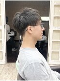 20代30代40代ツーブロック刈り上げマッシュショート 【つばき】