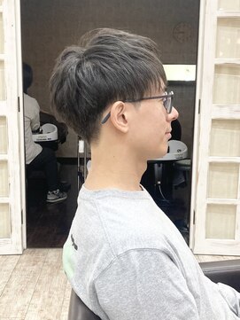 トップヘアー 大元店(TOP HAIR) 20代30代40代ツーブロック刈り上げマッシュショート 【つばき】