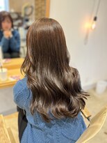 ヘアーエスクールステラ(hair S.COEUR stella) 透明感ブラウンカラー