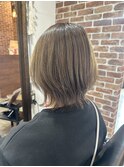 マッシュショートおしゃれ女子ウルフヘア外ハネボブレイヤーボブ