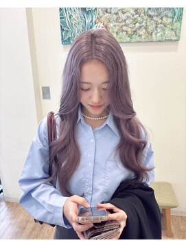 モリオフロムロンドン 大宮店(morio from London) 【坪井】ケアブリーチ ×ラベンダー