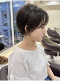 ショートカット×ひし形ショートボブ×ハイレイヤー20代30代40代