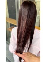 ベルダ 高槻(BELDAD)&nbsp;髪質改善トリートメントブリーチなしピンクベージュ