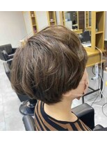 マリーチレイ(lei marichi ray)&nbsp;大人マッシュショート×カーキベージュ