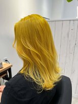 ワク 藤沢店(waku)&nbsp;ハイトーン　ブリーチ　イエロー