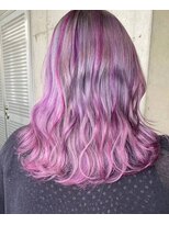 ガルボ ヘアー(garbo hair)&nbsp;ハイライトハイトーン艶髪