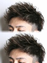 ステラ(STELLA)&nbsp;ピンパーマ/スパイキーショート/メンズショート/ツイスト