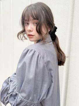 レトン 銀座(leton) 小顔/オリーブグレー/ココアベージュ/レイヤーカット/銀座