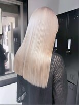 ベレーザ 渋谷神南(Beleza)&nbsp;16221抜きっぱなしブロンドハッシュカットホワイトブロンド