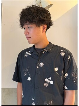 ピア(Pia) 大人色気シャドウパーマ マッシュ