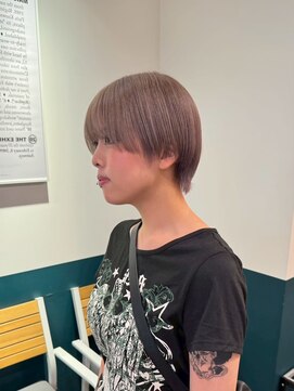 ヘアーブレイス(hair brace) 千葉駅/着物ヘア/大人ガーリー/ダークアッシュ/似合わせカット