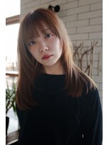 ファルファラ(farfara) 【farfara】レイヤー+髪質改善ストレート(森若竜)