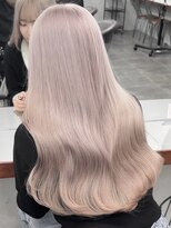 ニコ トウキョウ 渋谷(nico TOKYO)&nbsp;ホワイトベージュダブルカラーハイトーン韓国レイヤー