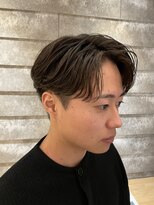 ニアウ 伊勢崎連取店(Niau)&nbsp;MEN’S HAIR/サーフカール/刈り上げセンターパート/伊勢崎