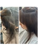 【髪質改善x縮毛矯正】SILKストレート