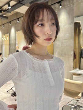 ヨーク(yoke) 【yoke×mina】ミニボブ/フェイスレイヤー/レイヤーカット