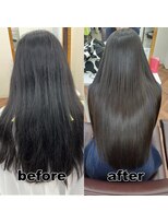 モンド ヘアクリエーション 西田店(monde hair creation)&nbsp;【monde】before × after × 髪質改善