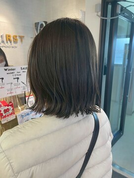 コワファーストナガサキシャンプーボーイ(COIFF1RST NAGASAKI SHAMPOO BOY) 今っぽくて可愛い10代20代ショートボブ／長崎