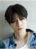 渋谷緩めシャドウルーズパーマ波巻きスパイラルフェザーパーマ