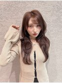 ハッシュカット/ウェーブ巻き/韓国/レイヤー