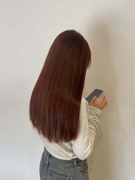 アニューヘアー 長束店(ANEW hair) ほんのりピンク♪