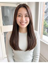 零秒女髪 千里丘店&nbsp;艶やかまとまり上品ロングの美髪カラー髪質改善艶髪艶カラー艶感