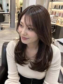 テーラヘアー 我孫子店(TELA HAIR) 《柔らか質感》顔まわりレイヤーミディ