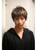 アッシュグレーショート