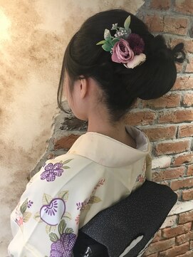 イロ(Ilo) 〈着物〉訪問着ヘアセット