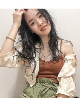 ガーランドウメダ(Garland umeda) ロング×パーマ２