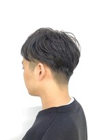 クオリス 上板橋店(QUALIS) 刈り上げツーブロックモテ髪パーマ【爽やか束感ショート】