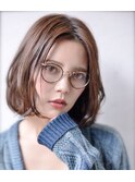 ナチュラルブラウン ヘアカラー 池袋