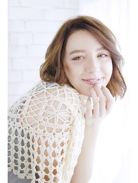 リチュエルアンドモリス プラスエヌ(RITUEL&MORIS+n) 20代30代40代 大人クールなかきあげロブ【守山】